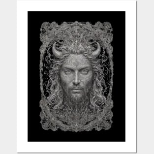 Death Metal Satan Jesus Posters and Art